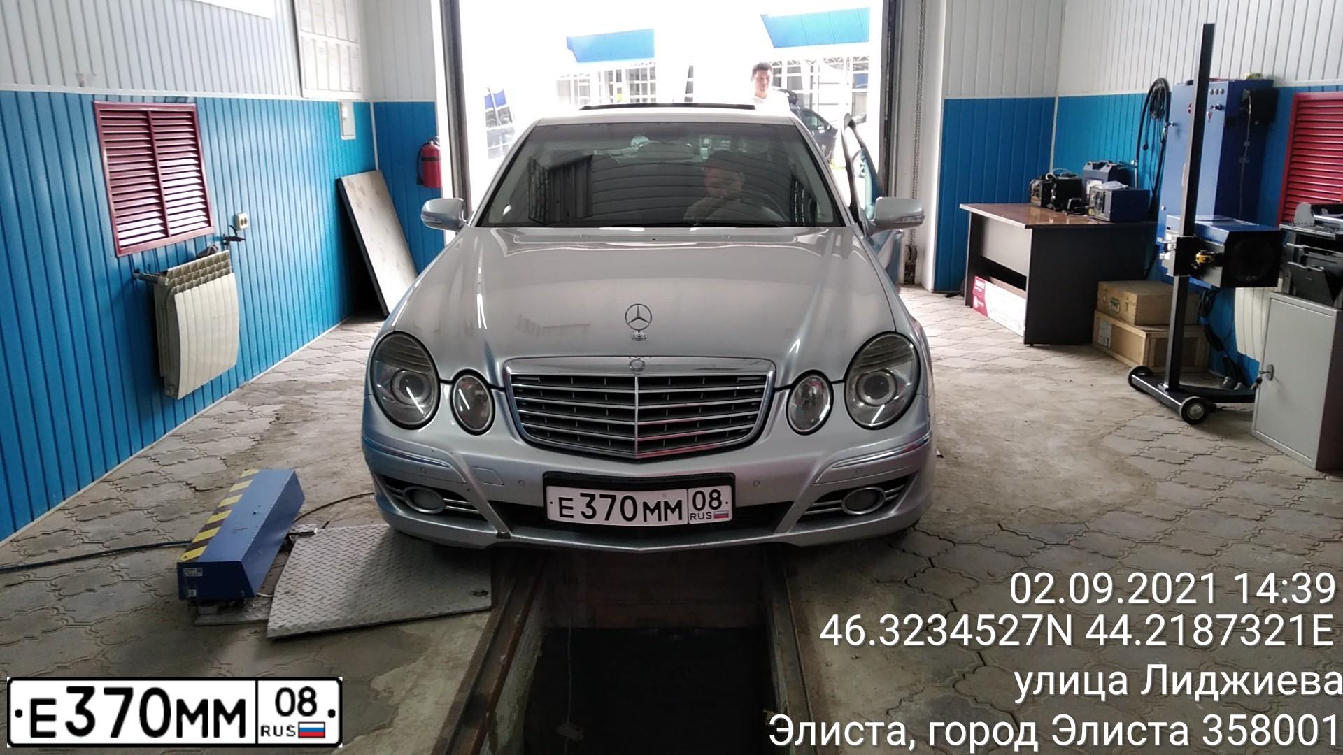 Фото автомобиля MERCEDES E-KLASSE, 2007 — госномер М787ЕС193. Цвет: СЕРЕБРИСТЫЙ