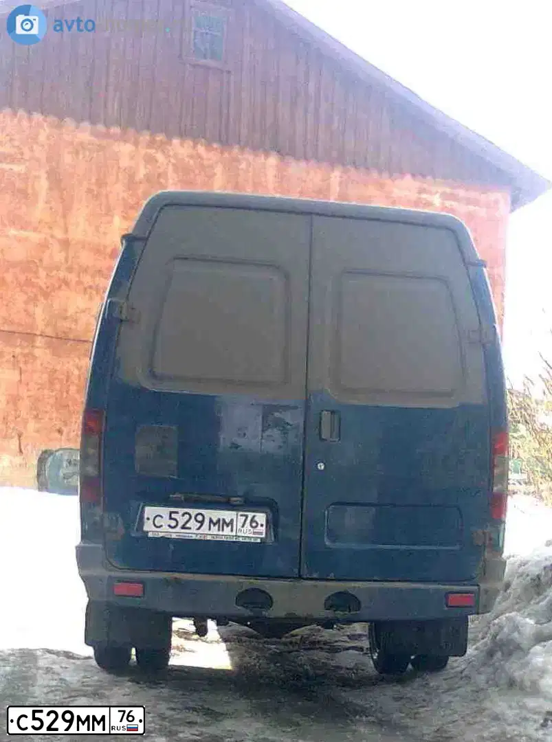 Фото автомобиля GAZ 2705 EL, 2006 — госномер С529ММ76. Цвет: Сине-зеленый