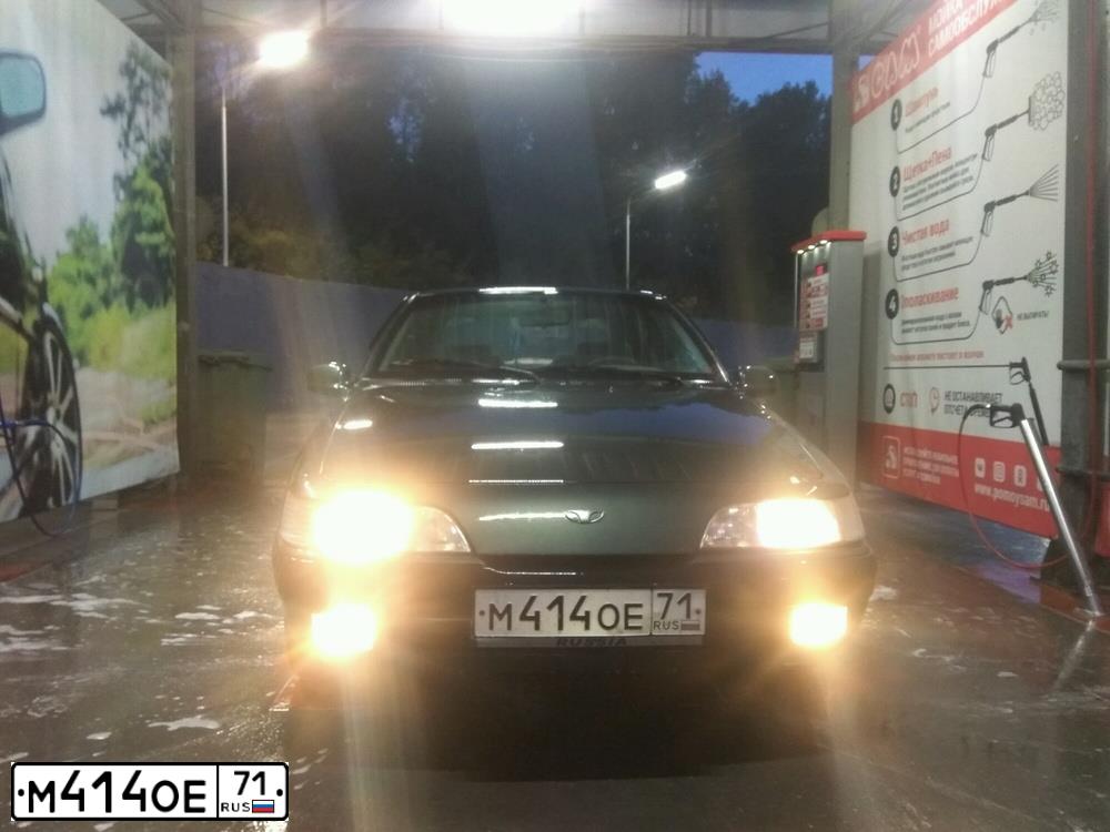 Фото автомобиля DAEWOO ESPERO, 1999 — госномер А158ЕВ57. Цвет: Серый