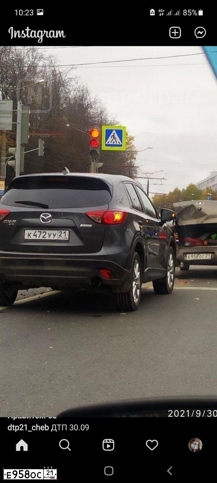 Фото автомобиля LADA 2190 GRANTA, 2016 — госномер М670КМ13. Цвет: Золотисто-коричневый