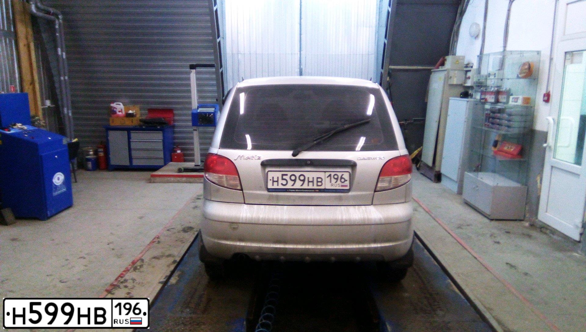 Фото автомобиля DAEWOO MATIZ, 2011 — госномер У634КТ72. Цвет: СЕРЕБРИСТО-БЕЛЫЙ