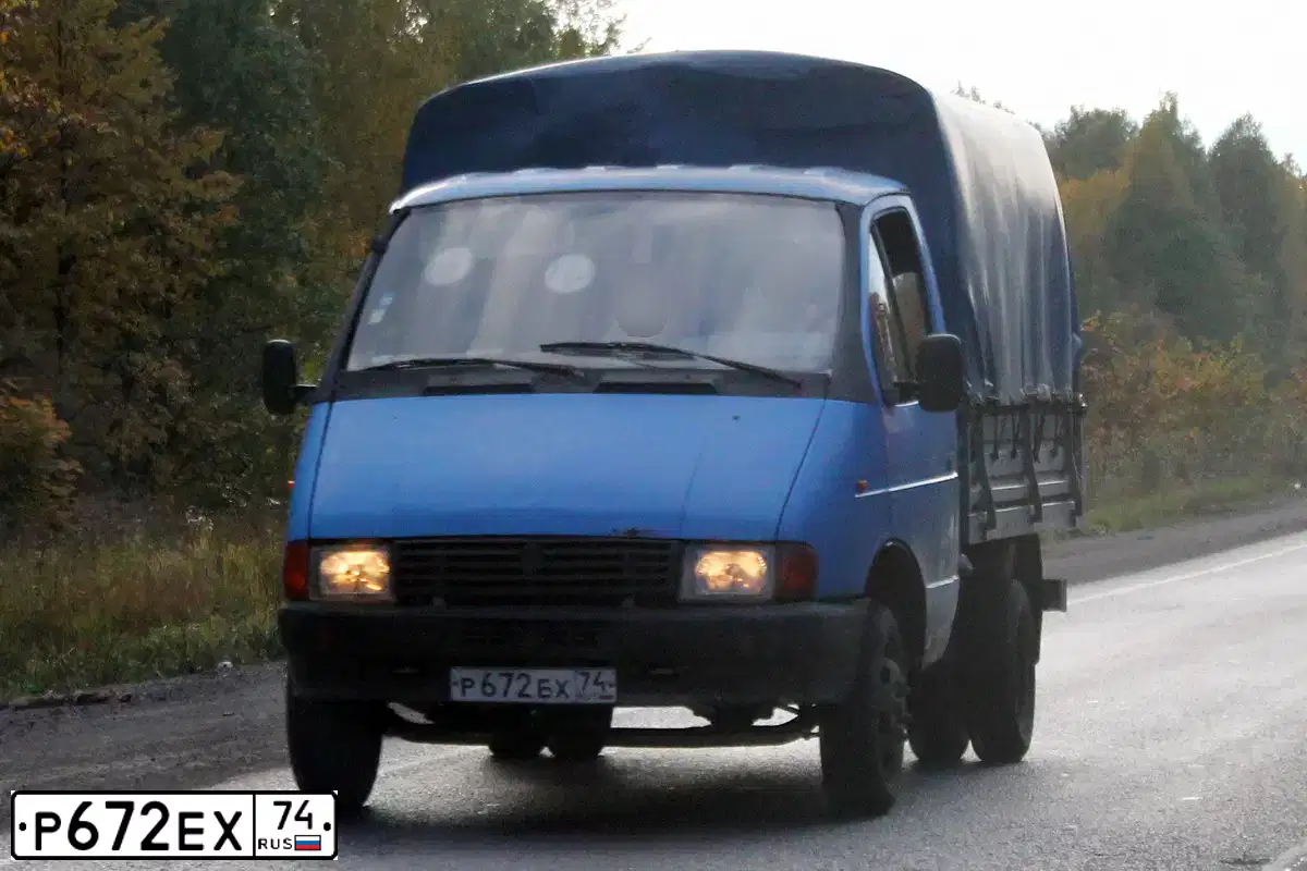 Фото автомобиля LADA 2109 SAMARA, 1996 — госномер Р672ЕК74. Цвет: ВИШНЕВЫЙ
