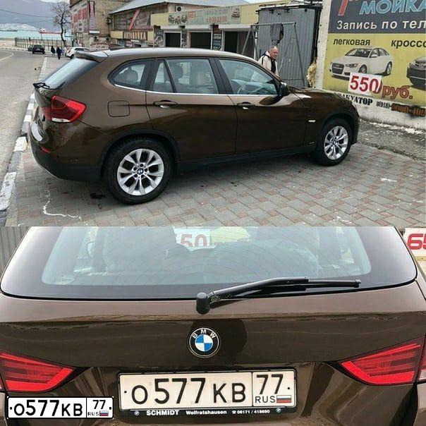 Фото автомобиля AUDI Q7, 2007 — госномер Е554НУ797. Цвет: СВЕТЛО-СЕРЫЙ