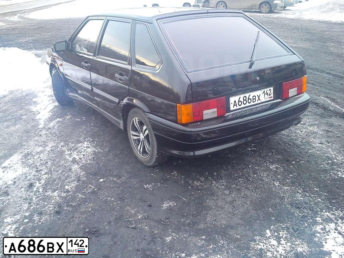 Фото автомобиля LADA 2114 SAMARA, 2010 — госномер А686ВХ142. Цвет: Сине-Черный