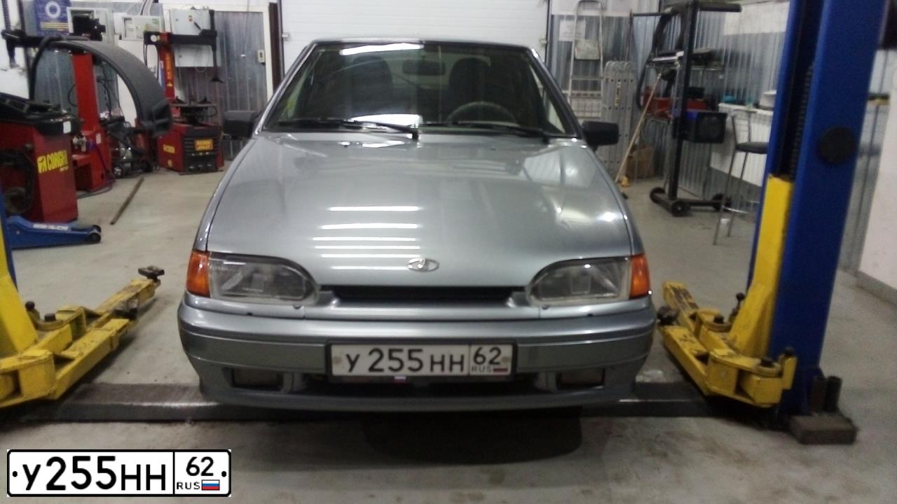 Фото автомобиля LADA 2114 SAMARA, 2008 — госномер У255НН62. Цвет: СРЕДНИЙ СЕРО-ЗЕЛЕНЫЙ МЕТ