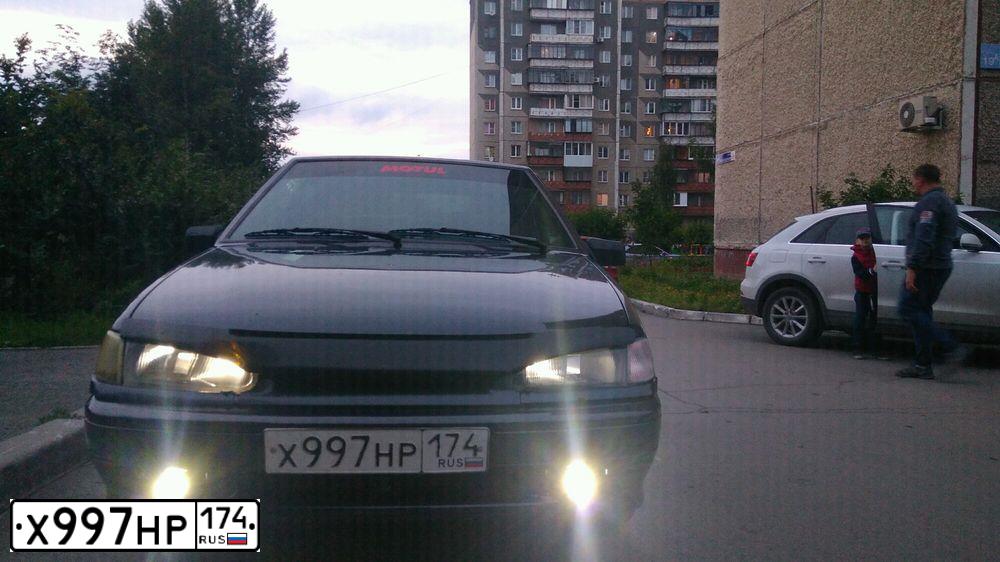 Фото автомобиля LADA 2114 SAMARA, 2007 — госномер С769ВУ196. Цвет: ЧЕРНЫЙ