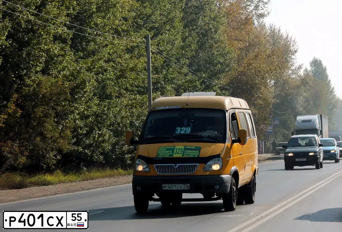 Фото автомобиля GAZ 3221 EL, 2004 — госномер Р401СХ55. Цвет: ЖЕЛТЫЙ