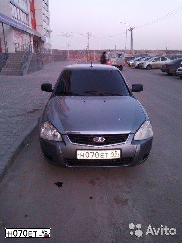 Фото автомобиля LADA 2170 PRIORA, 2008 — госномер Н070ЕТ45. Цвет: СЕРО-ЗЕЛЕНЫЙ