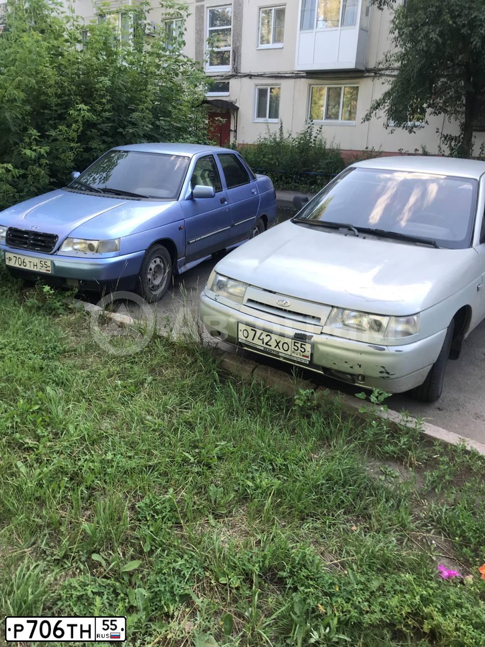 Фото автомобиля LADA 2110, 2000 — госномер Р706ТН55. Цвет: СЕРЕБРИСТО-СИНИЙ