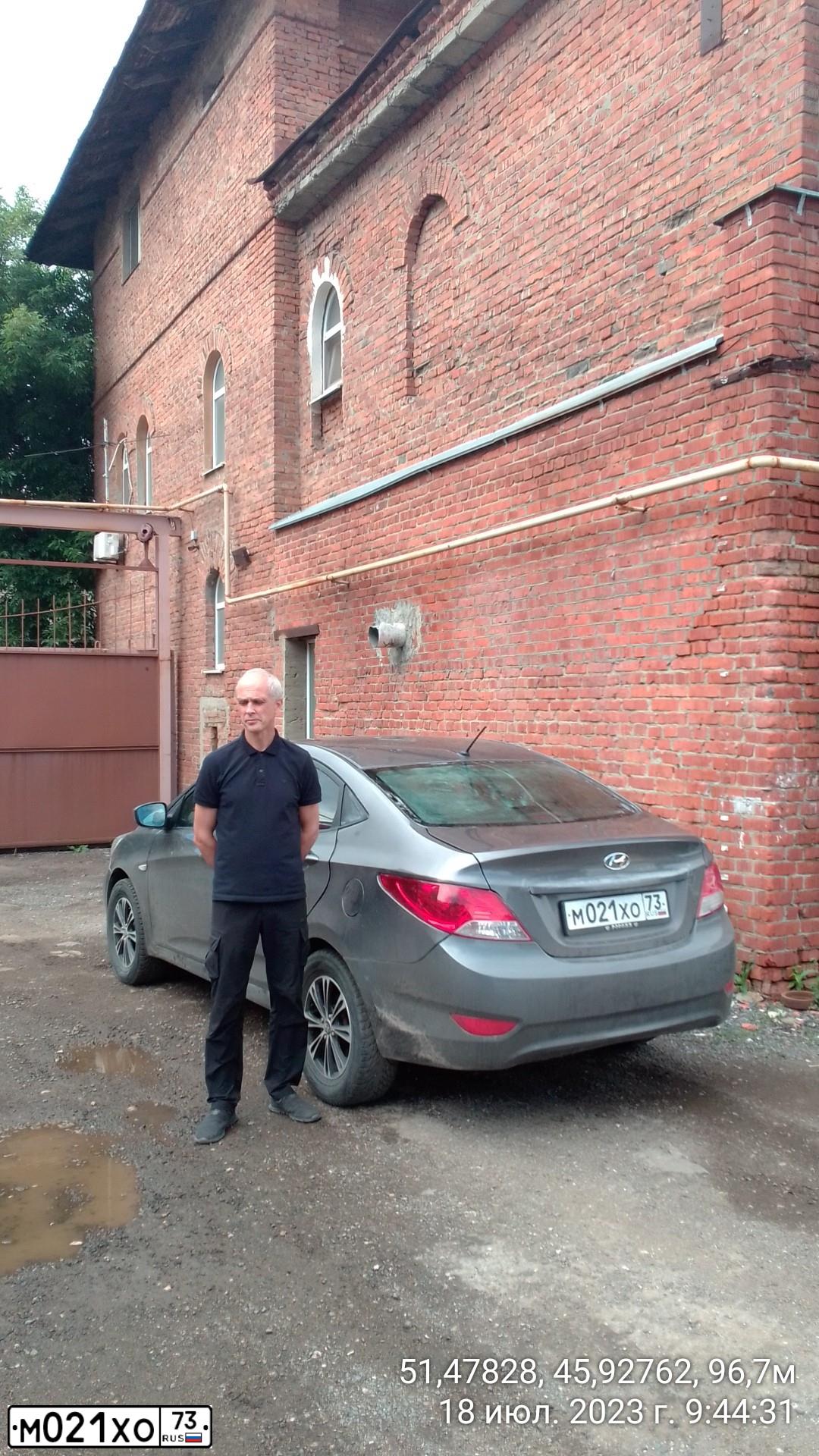 Фото автомобиля HYUNDAI SOLARIS, 2013 — госномер М412АР164