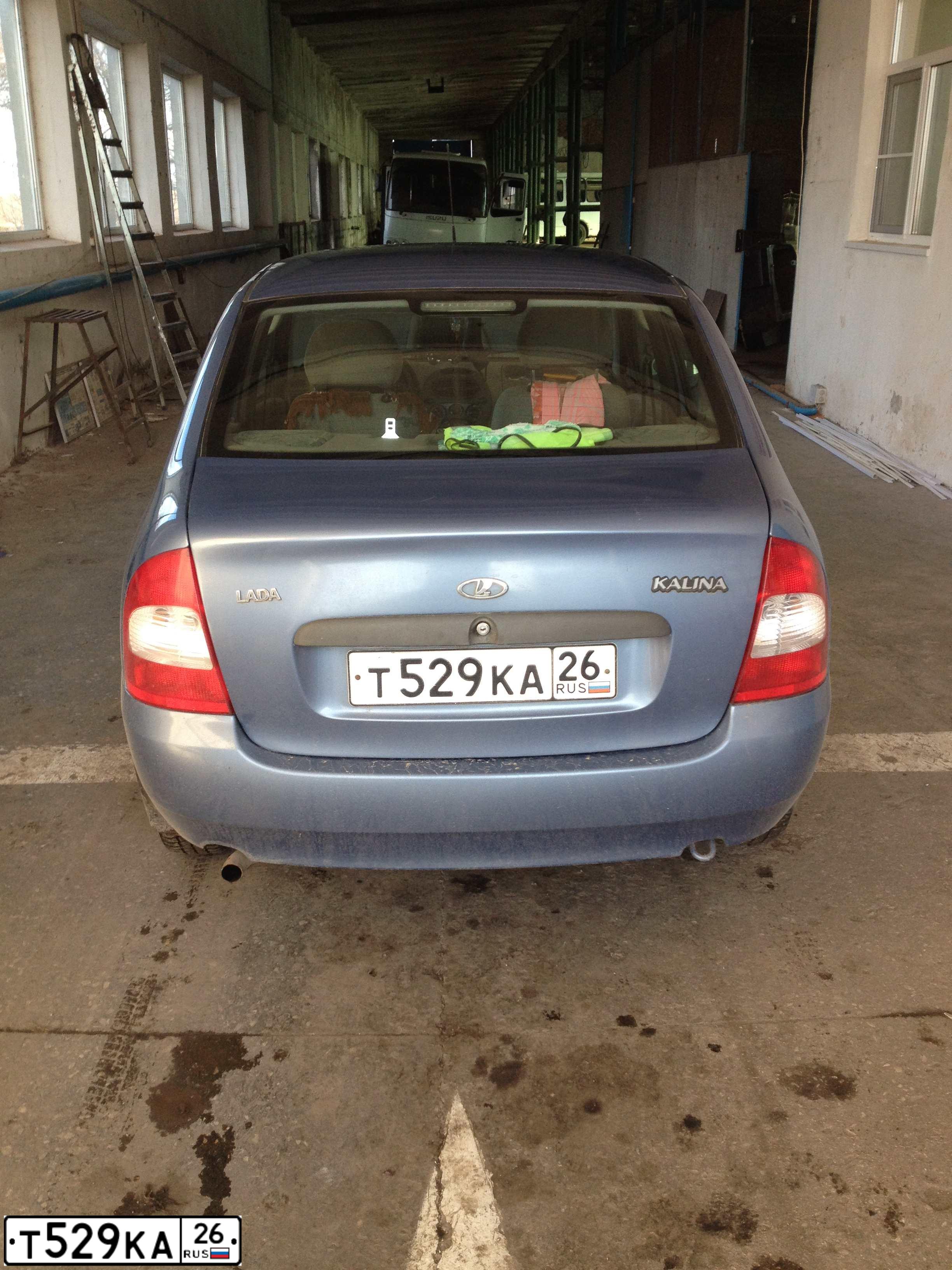 Фото автомобиля LADA KALINA, 2005 — госномер Е434НН08
