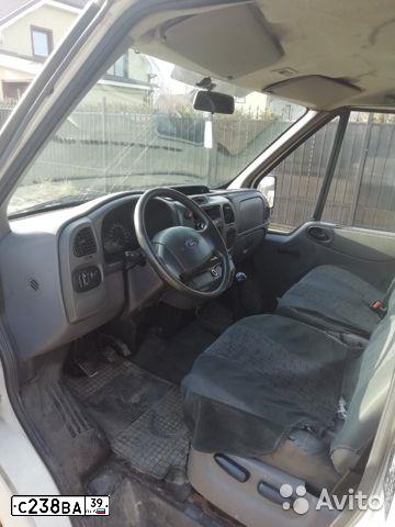 Фото автомобиля FORD TRANSIT, 2002 — госномер Т016ЕА39. Цвет: Белый