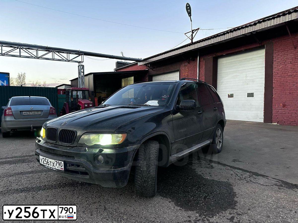 Фото автомобиля BMW X5, 2003 — госномер Х671СМ790. Цвет: ЧЕРНЫЙ