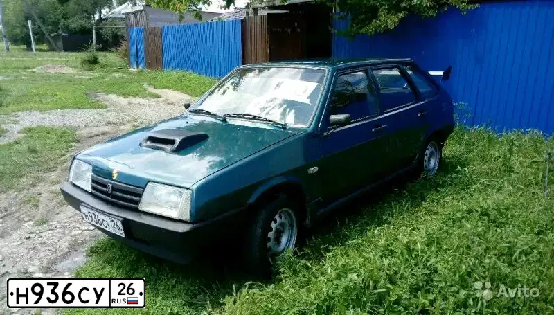 Фото автомобиля ВАЗ2109, 1997 — госномер А698МО26. Цвет: ИЗУМРУД
