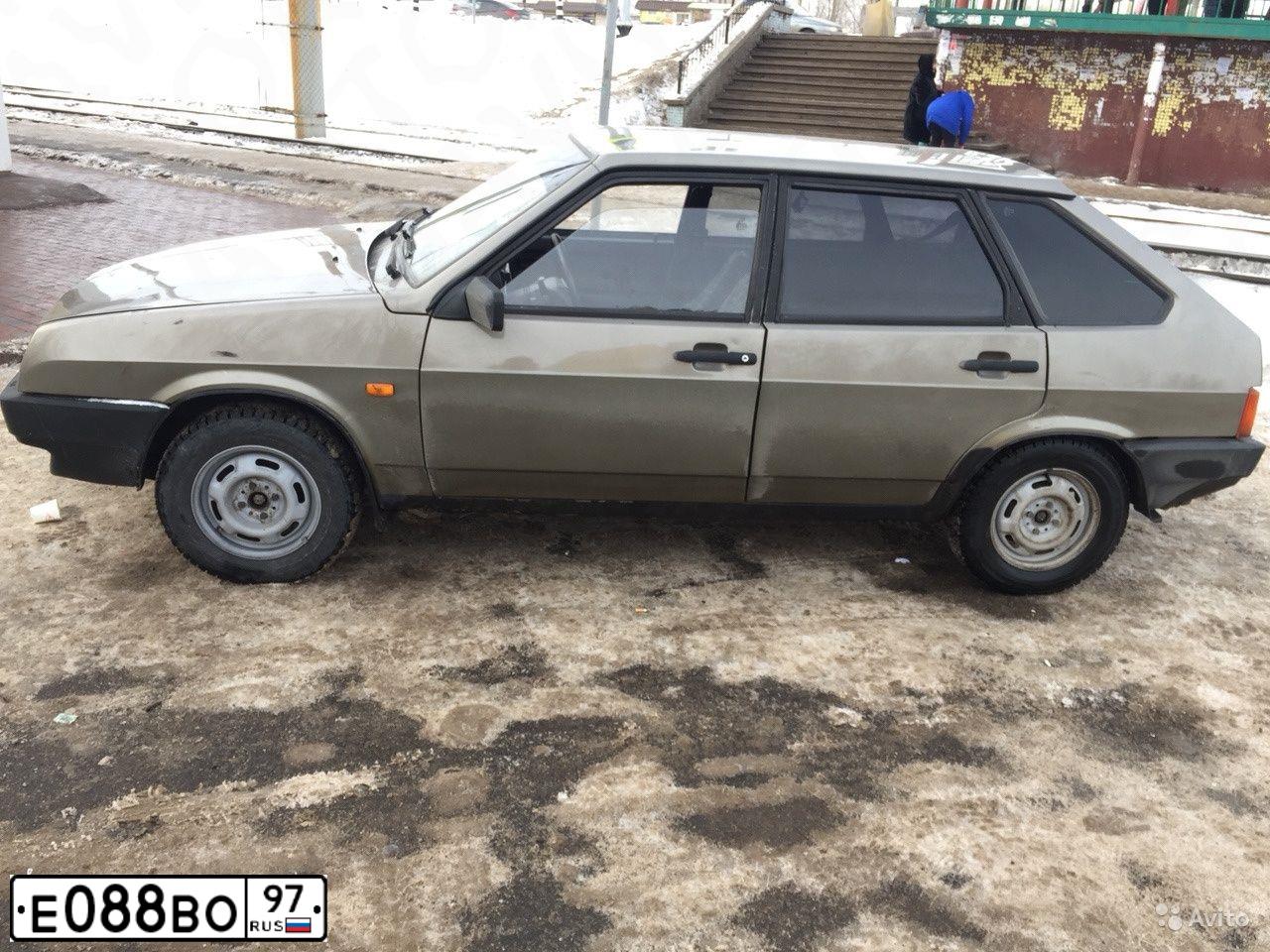 Фото автомобиля LADA 2109 SAMARA, 2003 — госномер М225ОС68. Цвет: СЕРЕБРИСТО-ЗЕЛЕНЫЙ