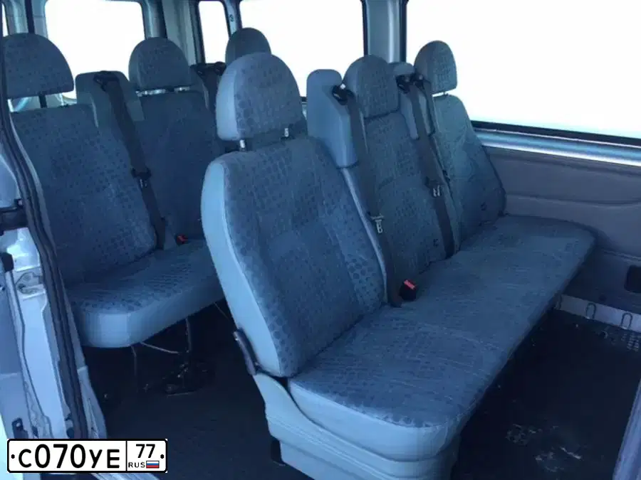 Фото автомобиля FORD TRANSIT, 2013 — госномер Р151ХВ777. Цвет: СЕРЕБРИСТЫЙ