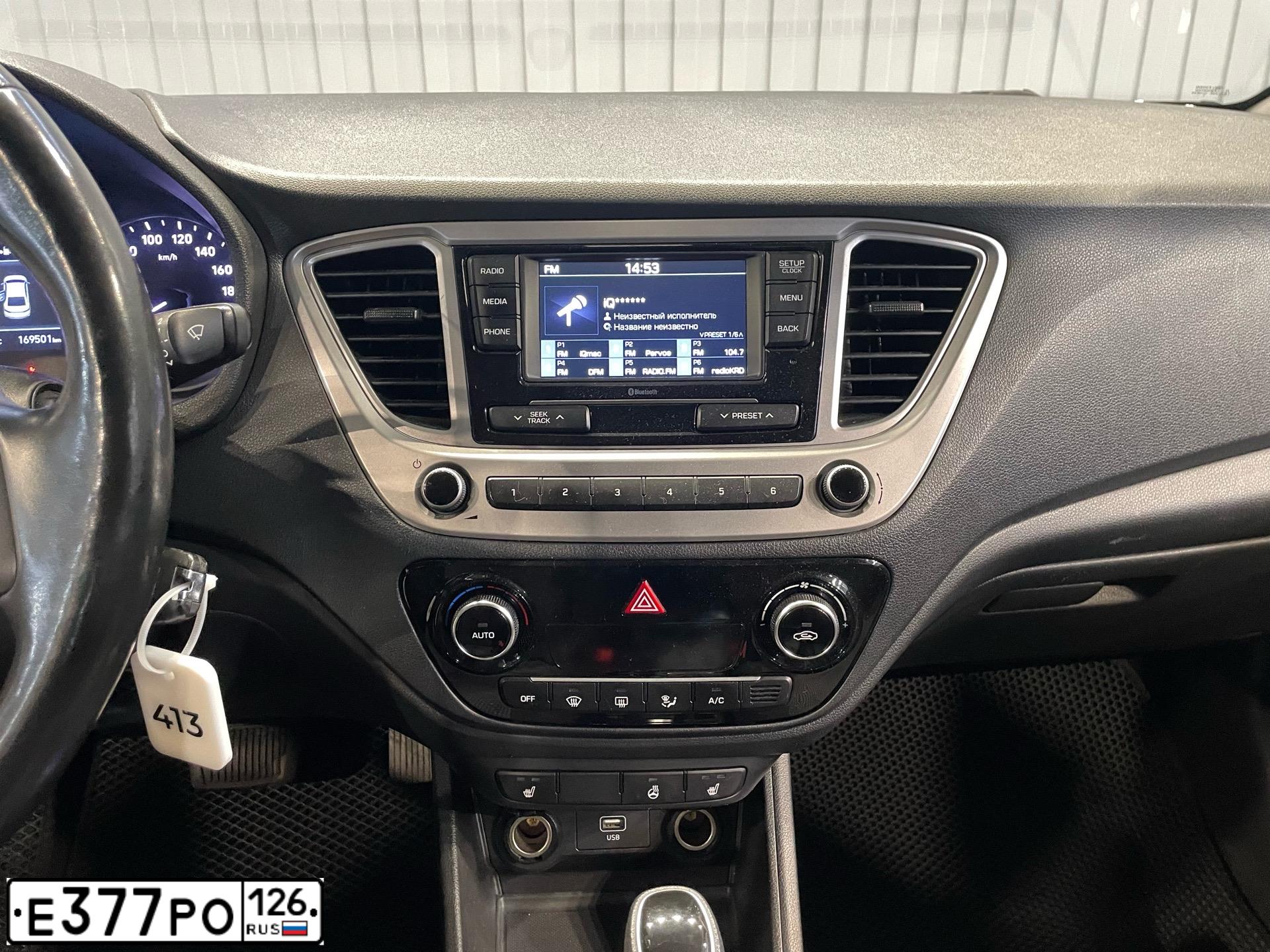 Фото автомобиля HYUNDAI SOLARIS, 2019 — госномер Р373ОС193