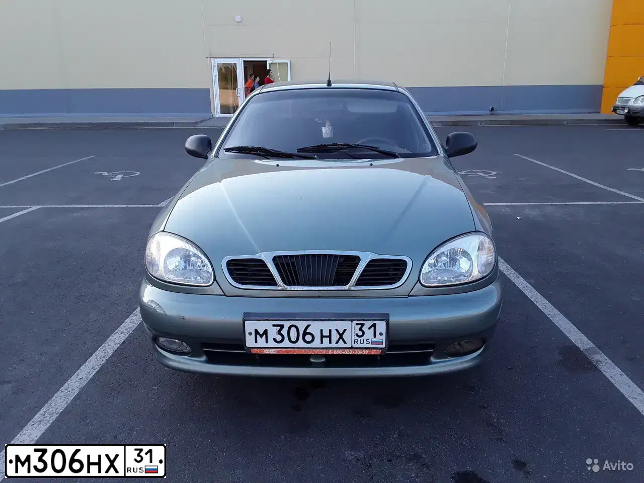 Фото автомобиля ZAZ SENS, 2009 — госномер М306НХ31. Цвет: БАМБУКОВЫЙ