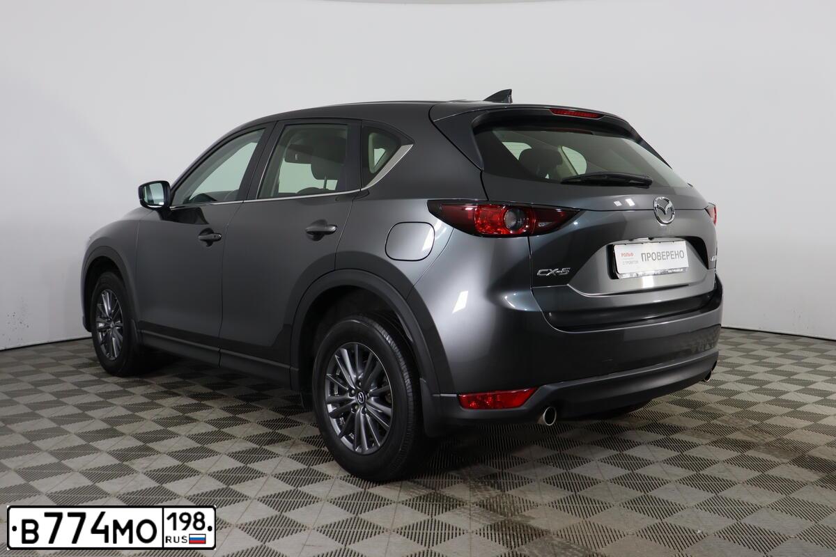Фото автомобиля МАЗДА CX-5, 2018 — госномер Н169АА198. Цвет: ТЕМНО-СЕРЫЙ
