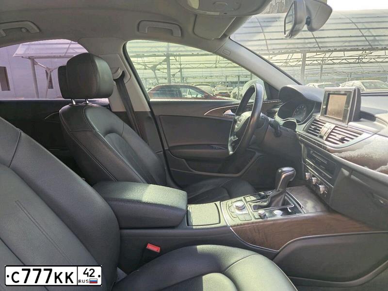 Фото автомобиля АУДИ A6, 2016 — госномер Х451СС71. Цвет: Белый