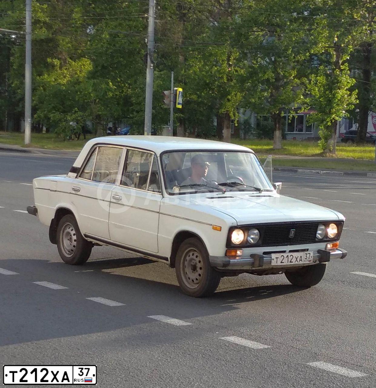 Фото автомобиля ВАЗ 21061, 1995 — госномер Т212ХА37. Цвет: Белый