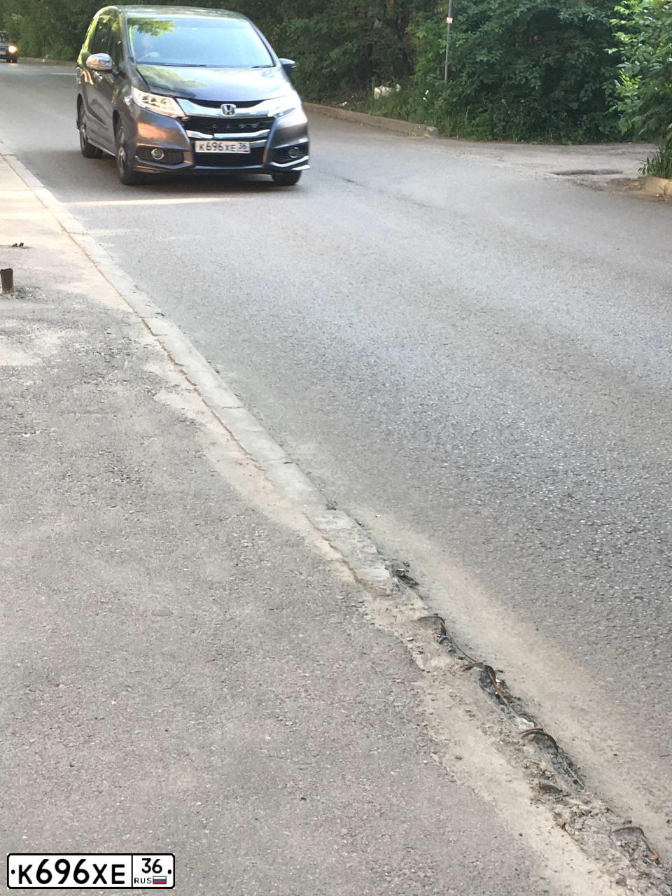 Фото автомобиля NISSAN TIIDA, 2007 — госномер К696ХЕ36. Цвет: бронзовый
