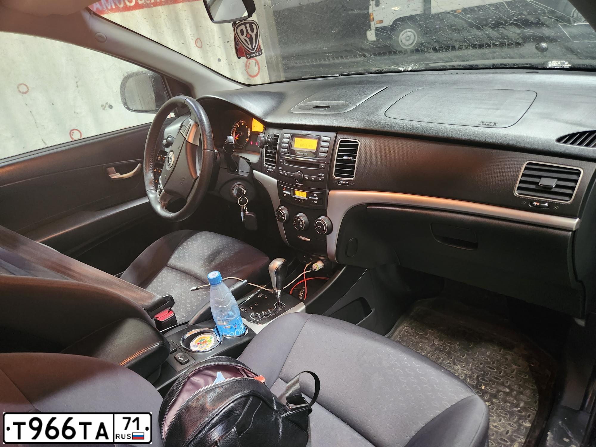 Фото автомобиля SSANGYONG ACTYON, 2011 — госномер Т966ТА71. Цвет: ЧЕРНЫЙ