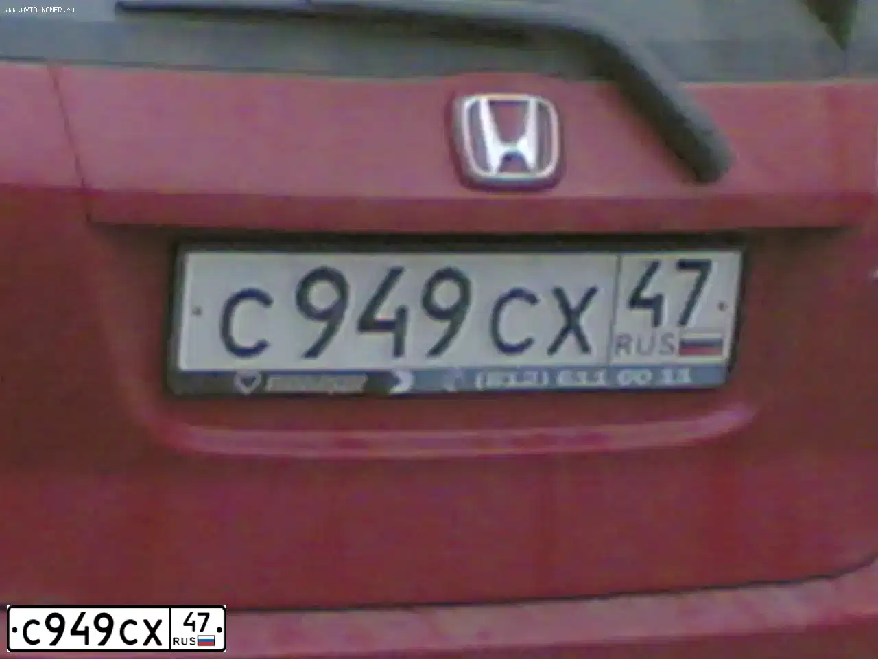 Фото автомобиля MAZDA CX-5, 2011 — госномер О022ОК32. Цвет: синий