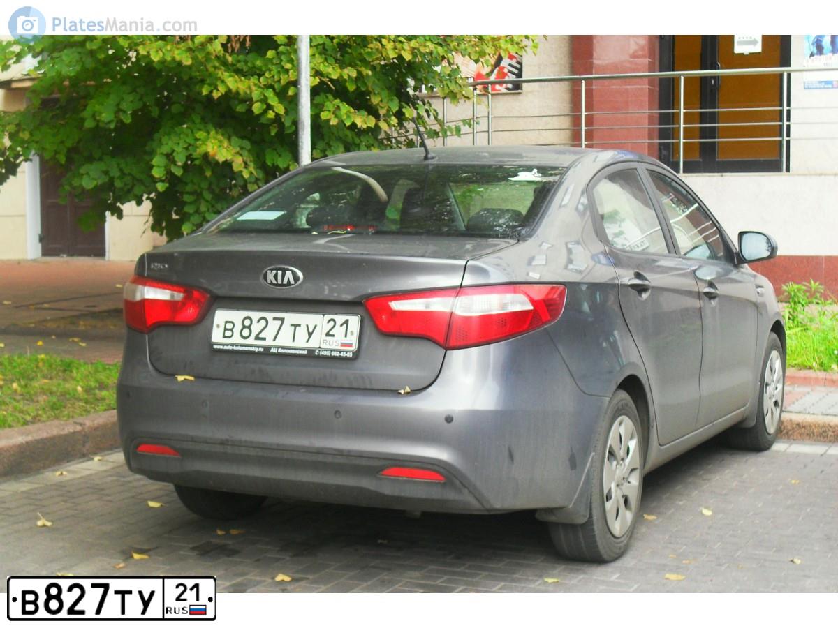 Фото автомобиля KIA RIO, 2013 — госномер М299СН198. Цвет: СЕРЫЙ