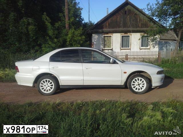 Фото автомобиля MITSUBISHI GALANT, 1998 — госномер Х981ОР174