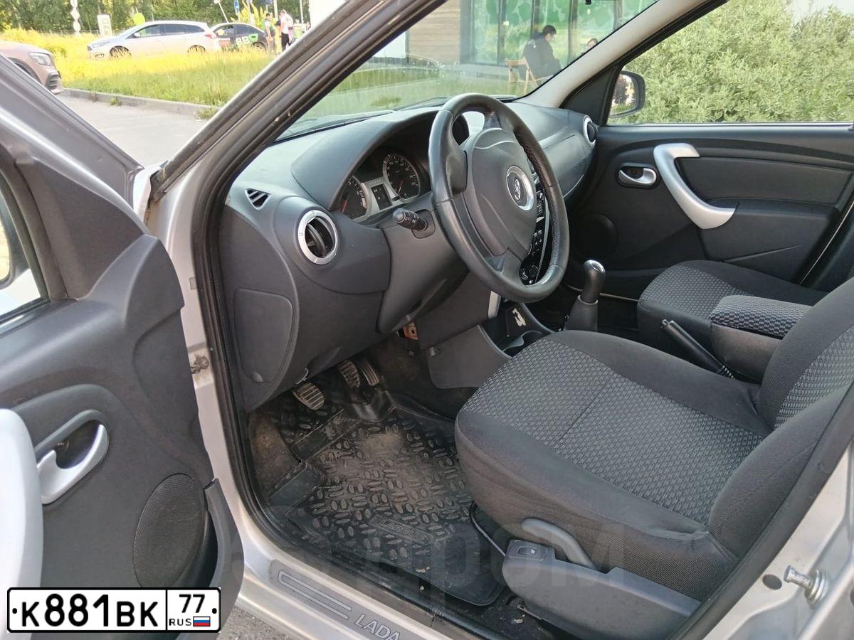 Фото автомобиля LADA LARGUS, 2013 — госномер Р529ЕТ550. Цвет: СЕРЫЙ
