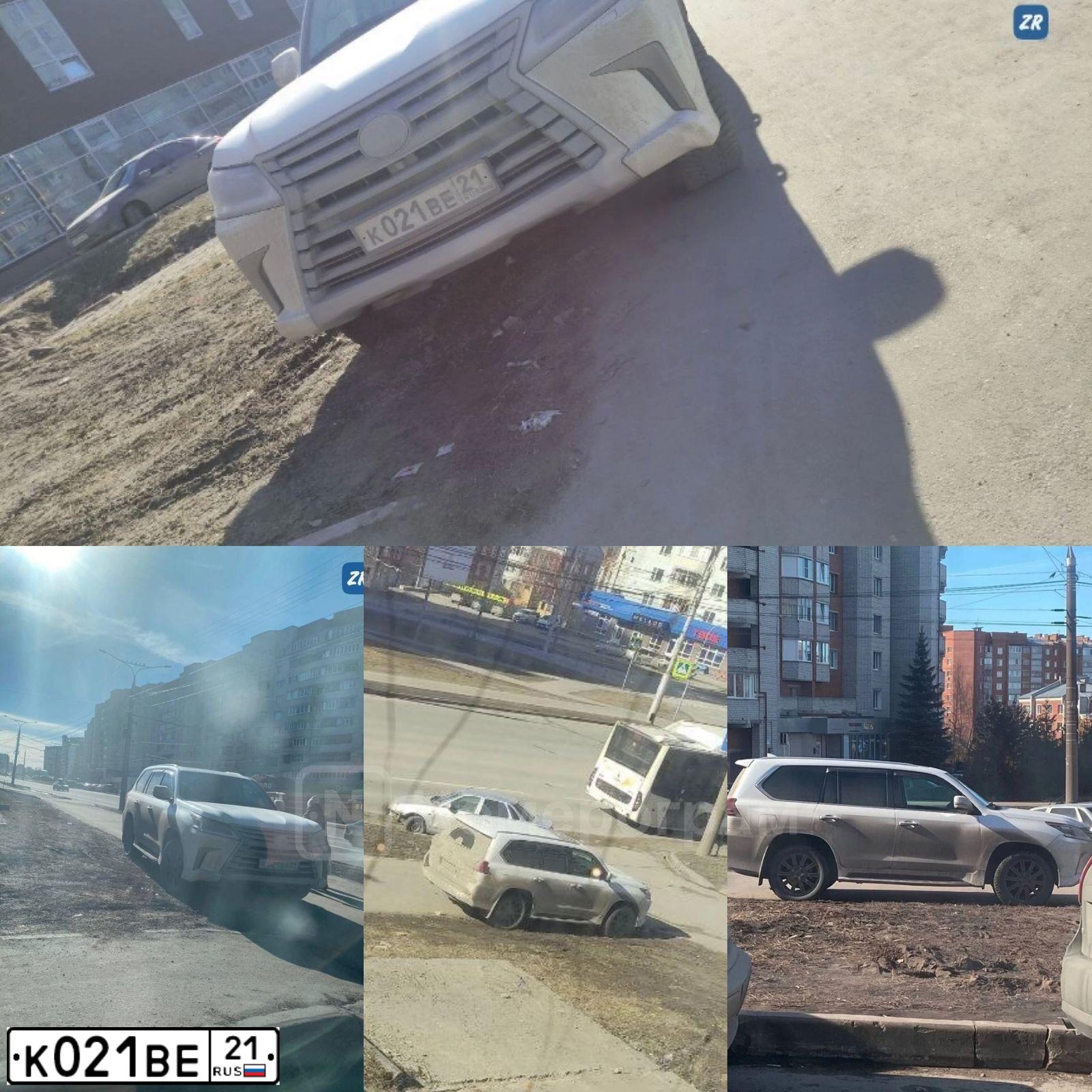Фото автомобиля TOYOTA LANDCRUISER 200, 2012 — госномер К021ВЕ21. Цвет: ЧЕРНЫЙ