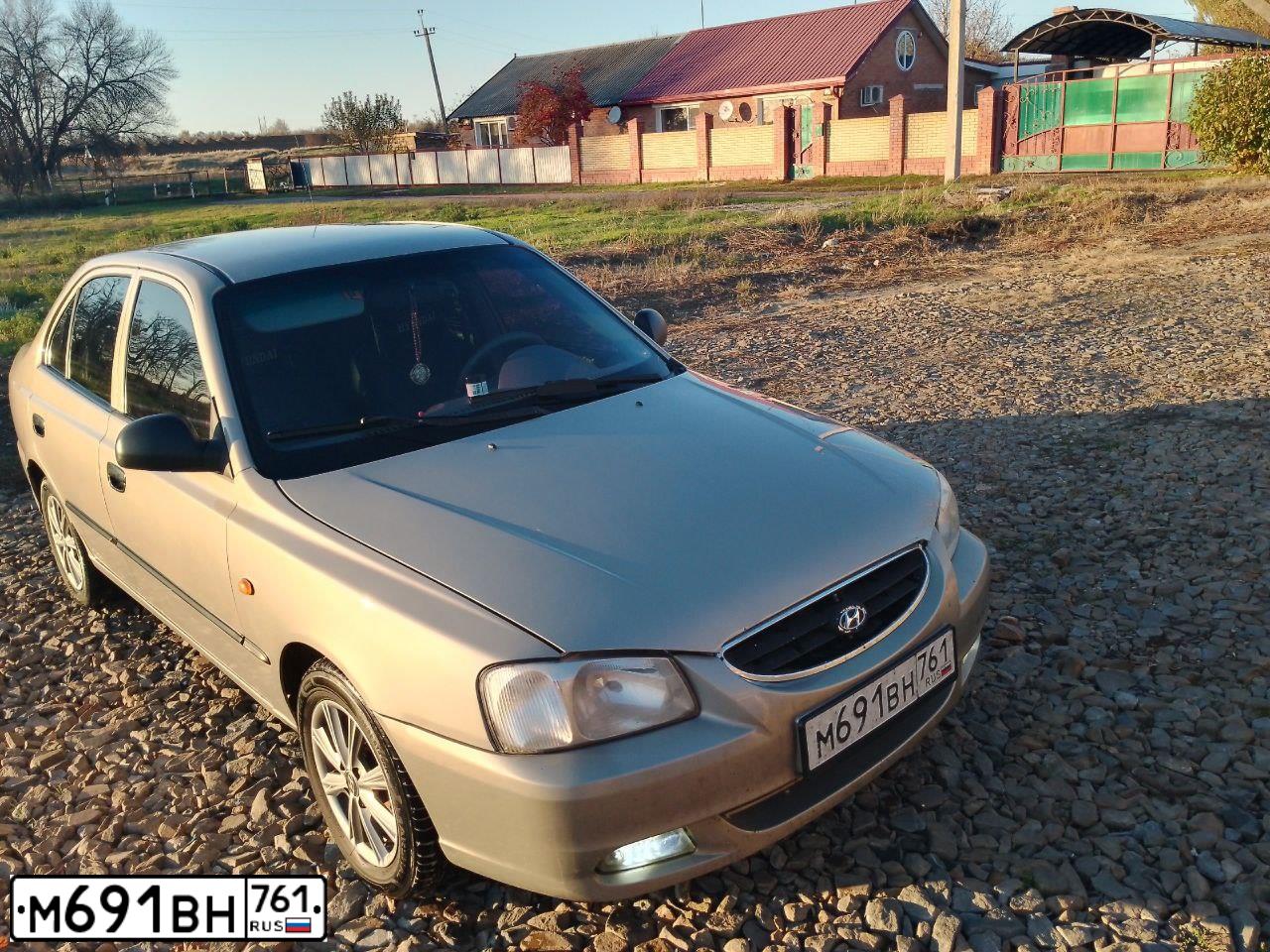 Фото автомобиля TAGAZ ACCENT, 2008 — госномер Е425ОМ102