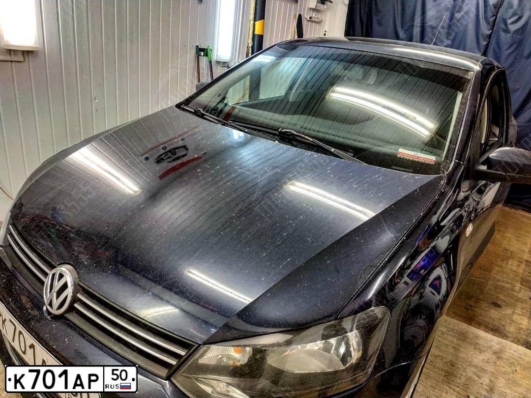 Фото автомобиля VOLKSWAGEN POLO, 2010 — госномер Н604ТР33. Цвет: СИНИЙ ТЕМНЫЙ