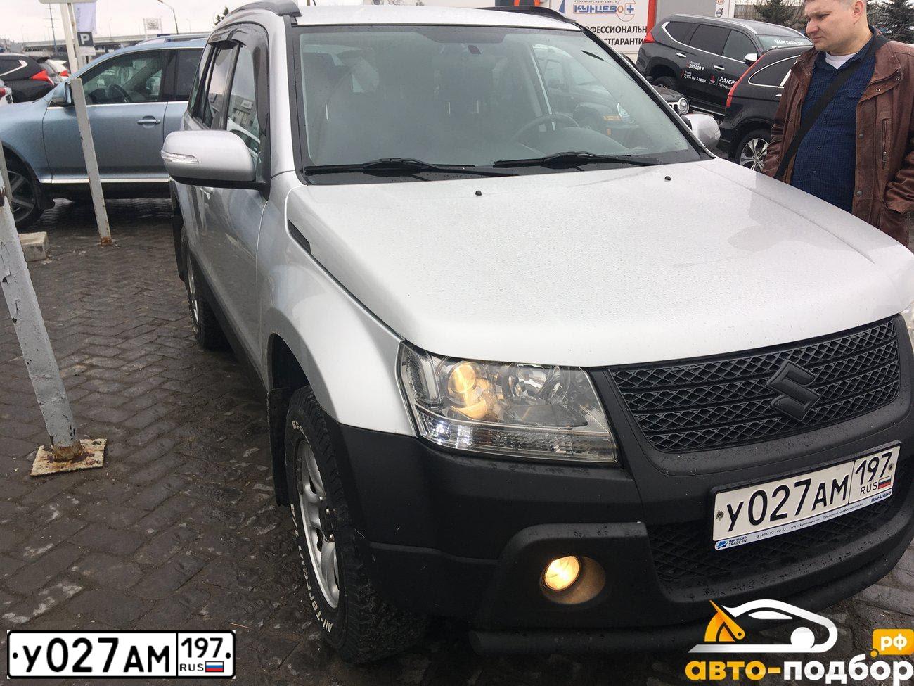 Фото автомобиля SUZUKI /GRAND/ VITARA, 2010 — госномер У027АМ197. Цвет: СЕРЕБРИСТЫЙ