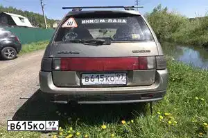 Фото автомобиля LADA 2111, 2001 — госномер В615КО97. Цвет: СЕРО-ЗЕЛЕНЫЙ