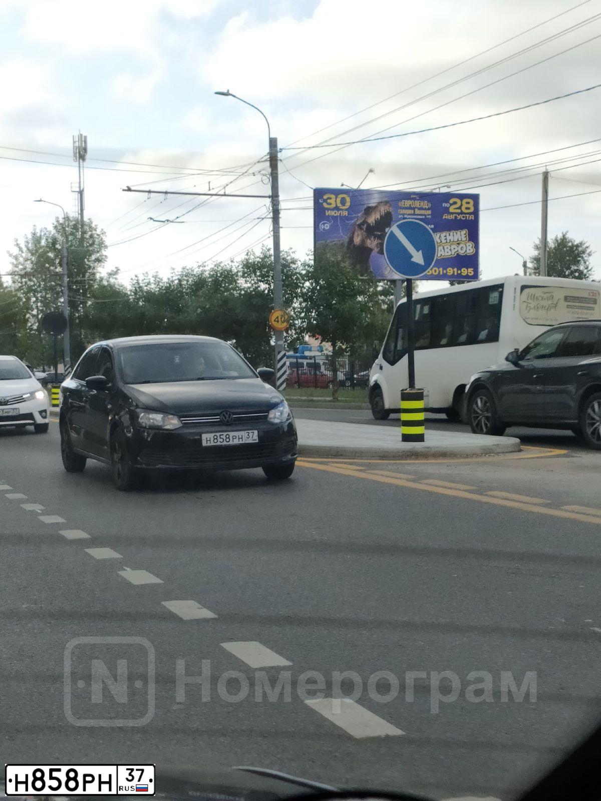 Фото автомобиля LADA 2112, 2004 — госномер Н858РН37. Цвет: БЕЖЕВЫЙ