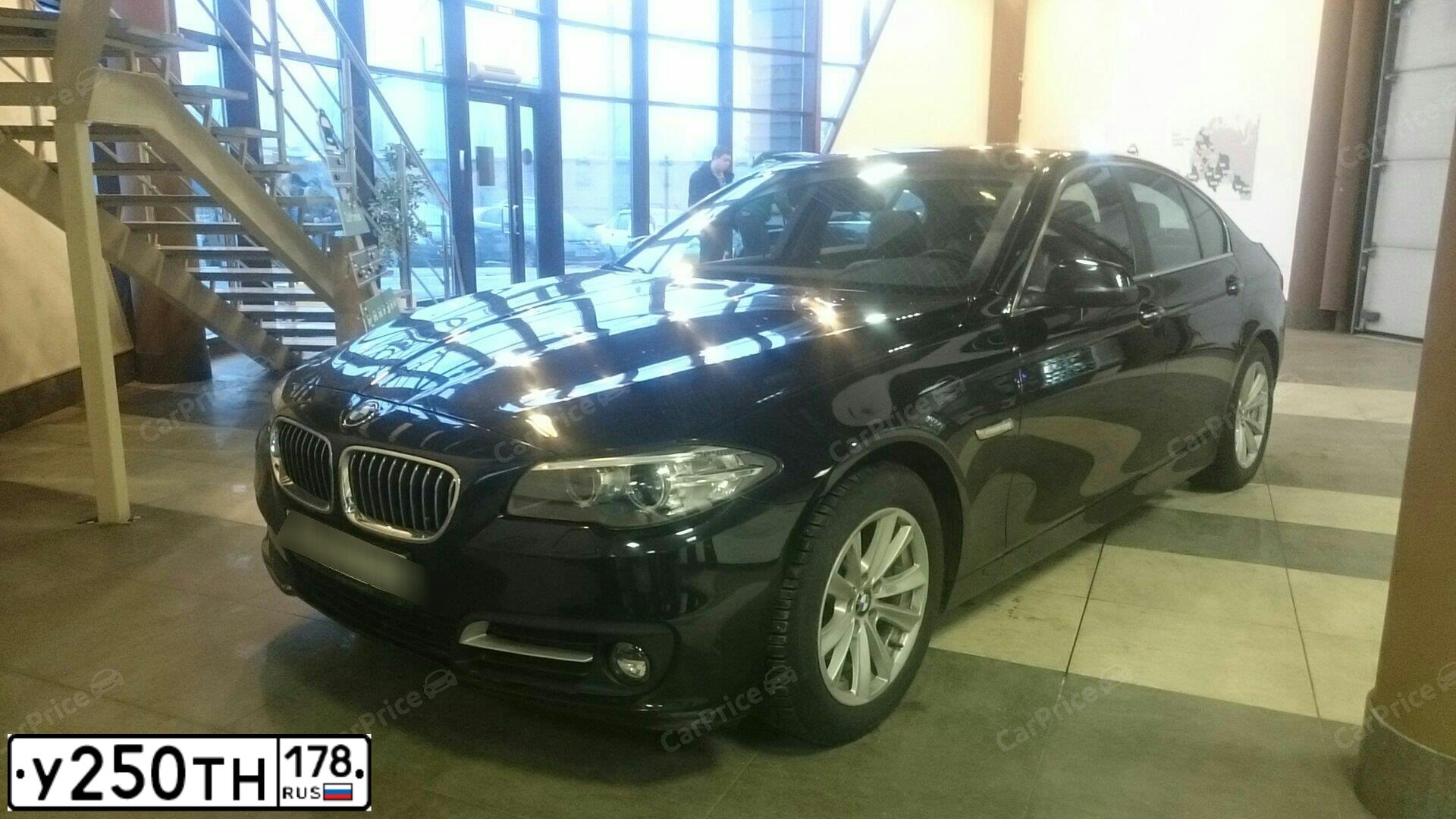 Фото автомобиля BMW SERIE 5, 2015 — госномер К722ЕН147