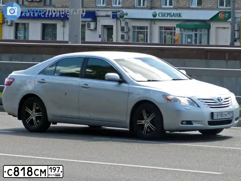 Фото автомобиля TOYOTA CAMRY, 2007 — госномер М766АМ13. Цвет: СЕРЕБРИСТЫЙ