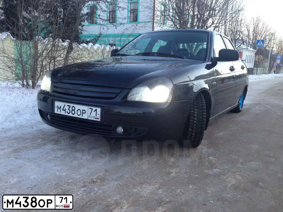 Фото автомобиля LADA 2170 PRIORA, 2009 — госномер К242АР702. Цвет: СИНЕ- ЧЕРНЫЙ