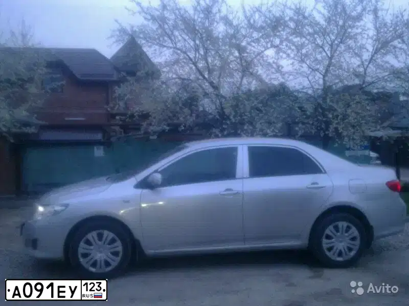 Фото автомобиля LADA 2107, 2004 — госномер А091ЕУ123. Цвет: Белый