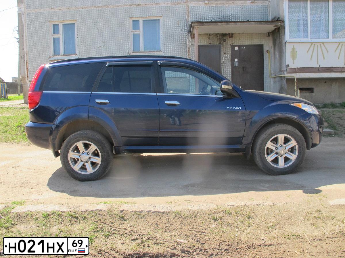 Фото автомобиля GREAT WALL H5, 2011 — госномер Е483ТС763. Цвет: Темно-синий