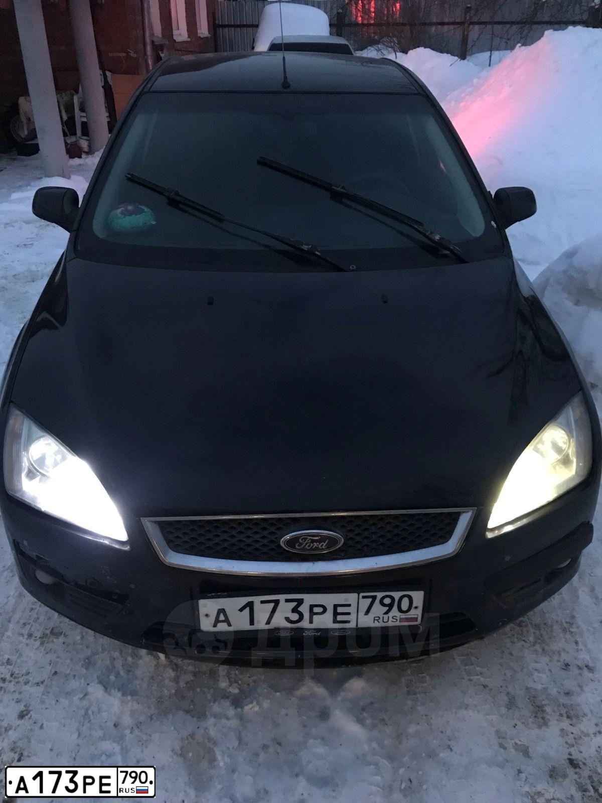 Фото автомобиля FORD FOCUS, 2006 — госномер А173РЕ790. Цвет: ЧЕРНЫЙ