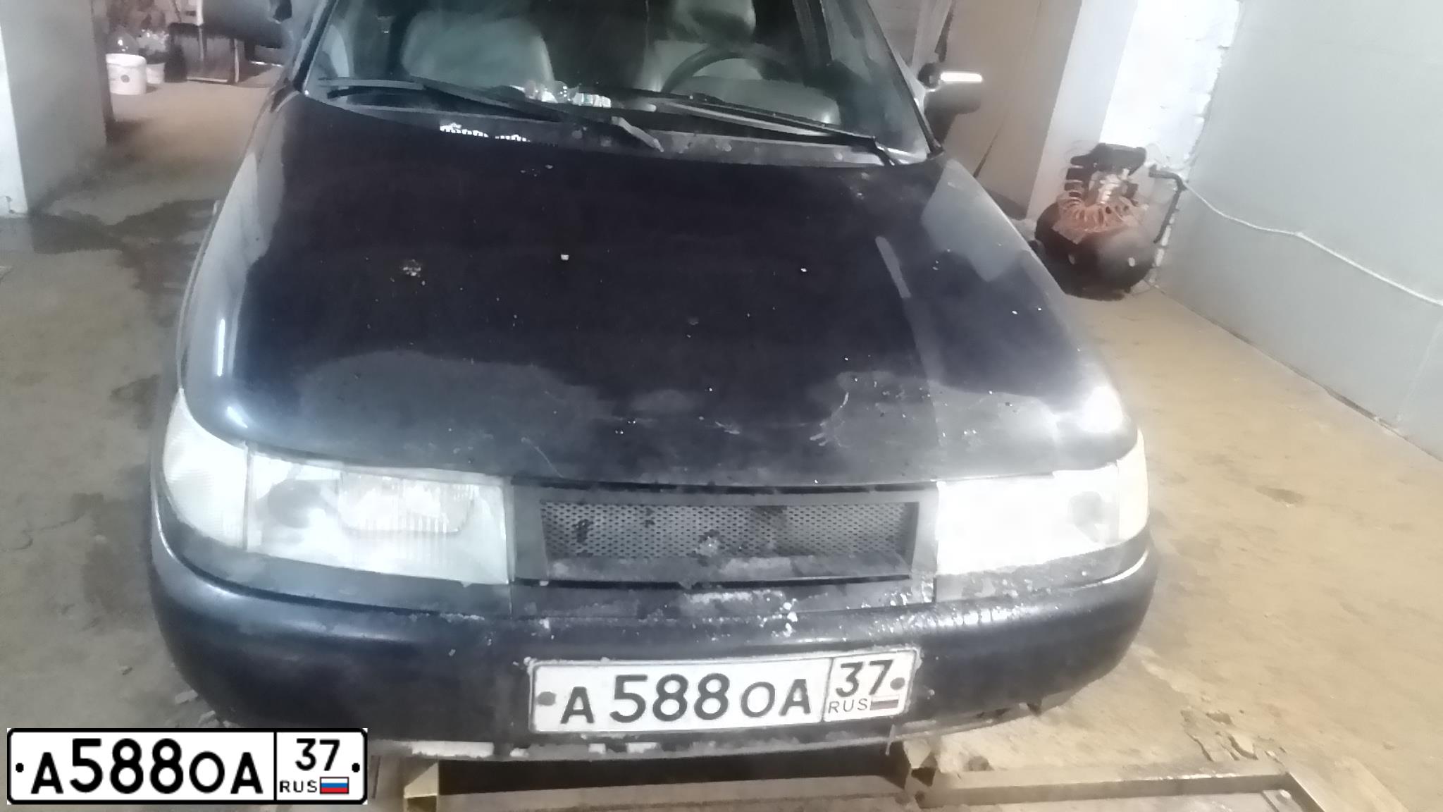 Фото автомобиля LADA 2112, 2003 — госномер К707КС76. Цвет: ЧЕРНО-СИНИЙ