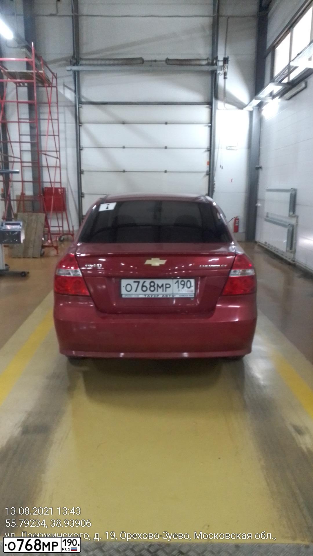 Фото автомобиля CHEVROLET AVEO, 2011 — госномер Т772ОУ790