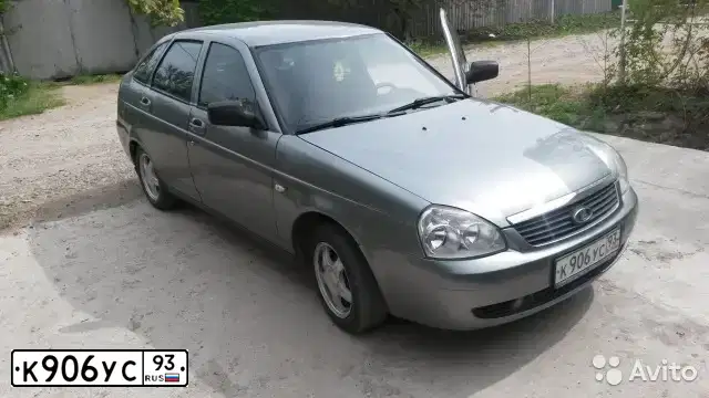 Фото автомобиля LADA 2172 PRIORA, 2008 — госномер К906УС93. Цвет: СЕРО ЗЕЛЕНЫЙ МЕТАЛЛ