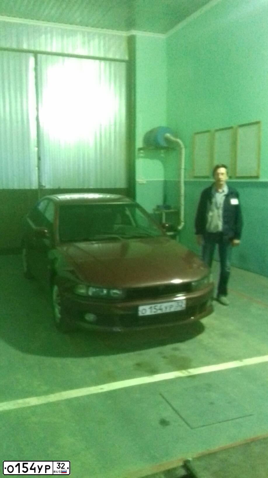 Фото автомобиля MITSUBISHI GALANT, 1997 — госномер Р971КО46