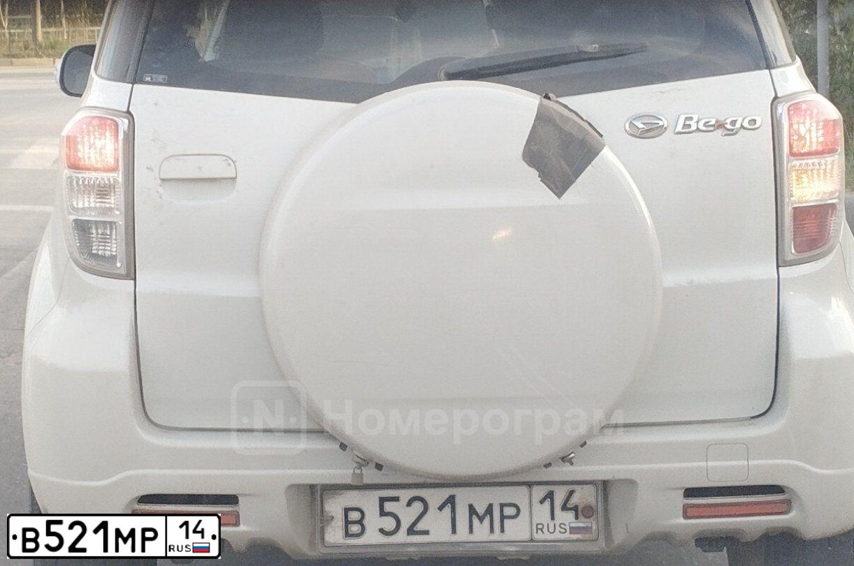 Фото автомобиля DAIHATSU БИ-ГОУ, 2015 — госномер В521МР14