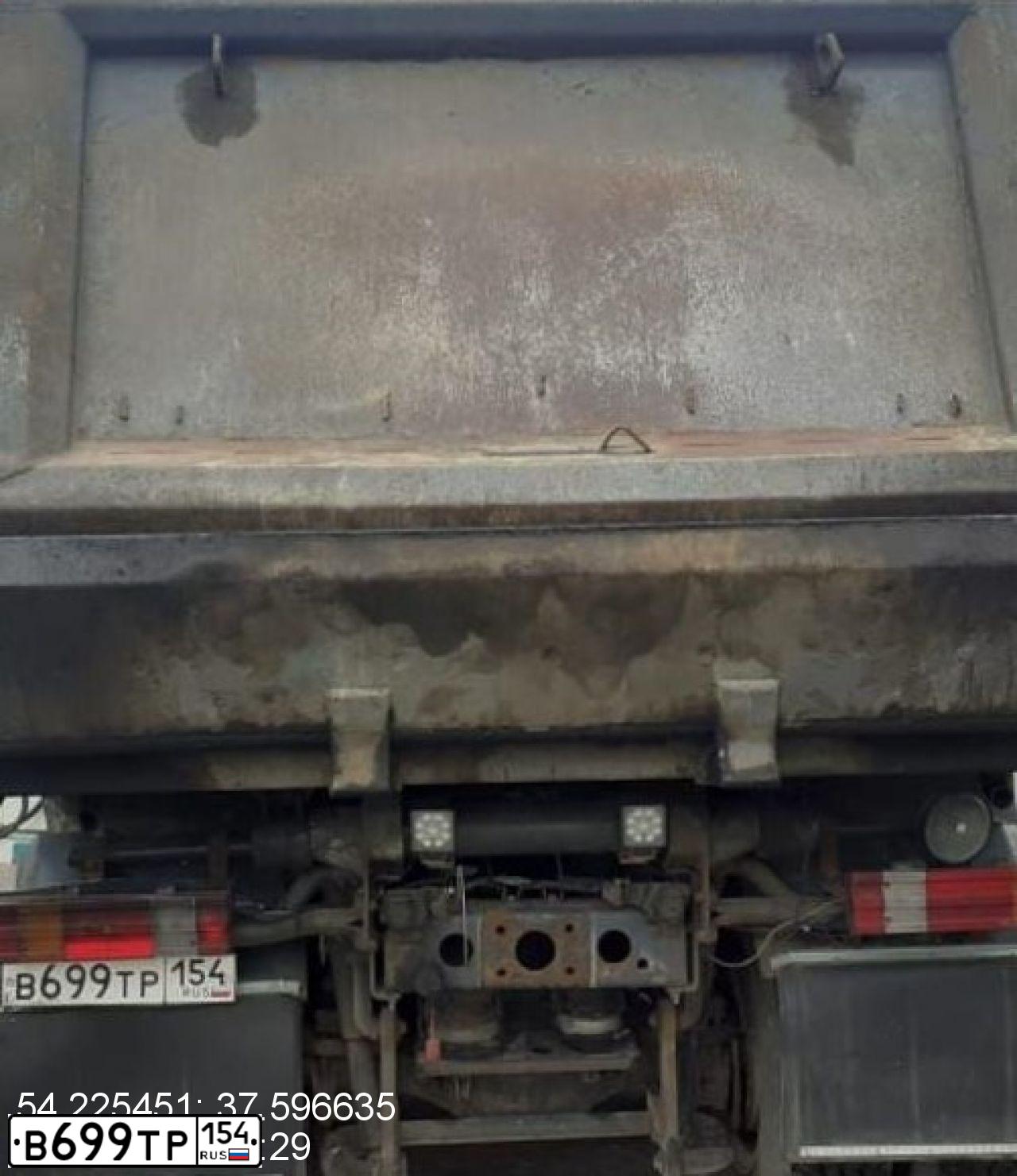 Фото автомобиля MERCEDES ACTROS, 2012 — госномер В699ТР154. Цвет: Белый