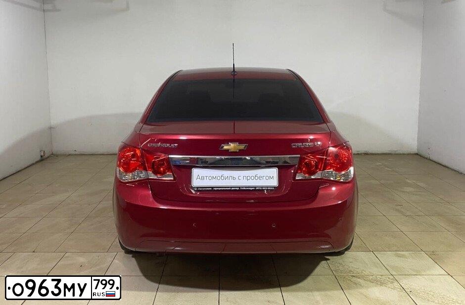 Фото автомобиля CHEVROLET CRUZE, 2010 — госномер Н879НР797